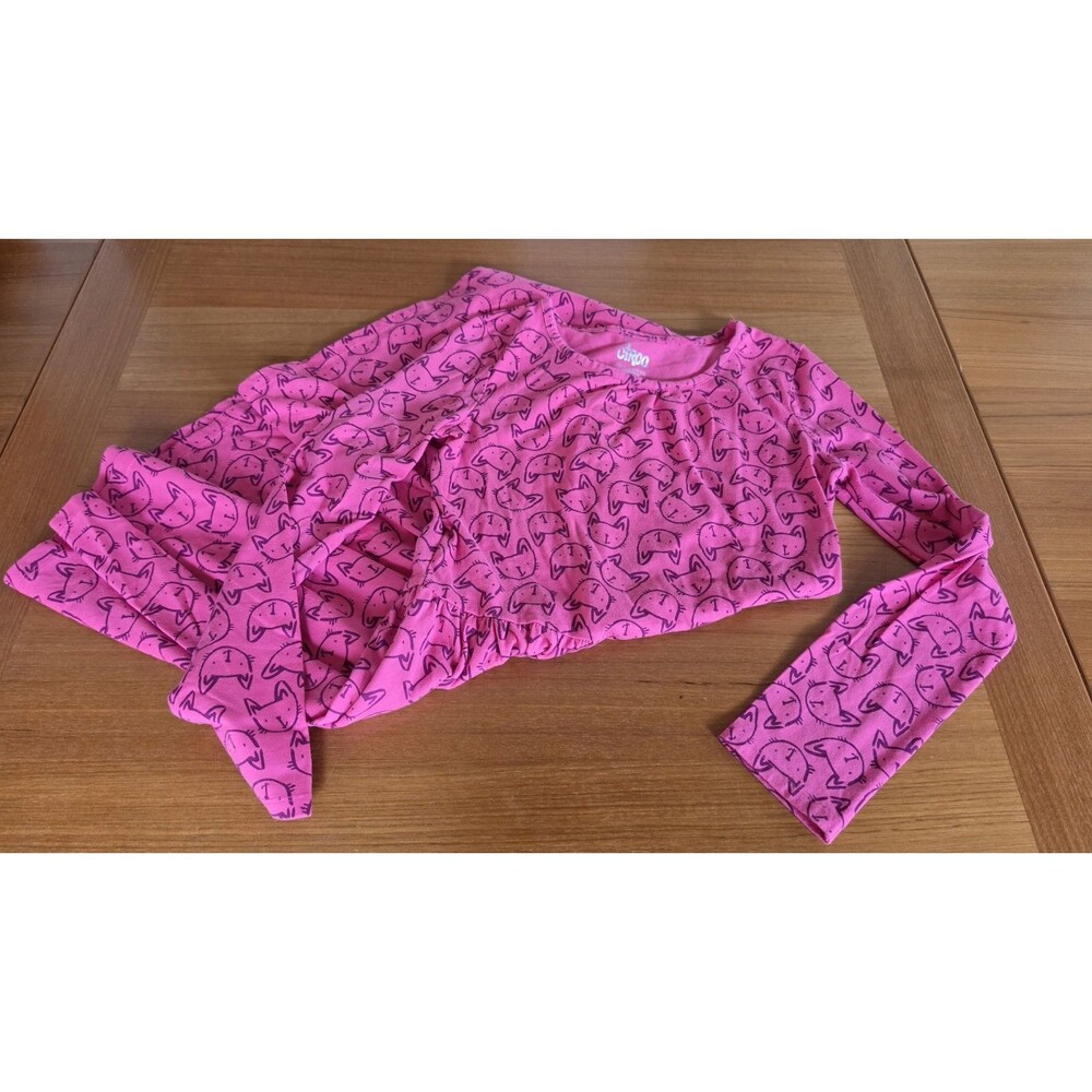 Circo Girl's Pink Cat Dress Size XL/TG (14/16)